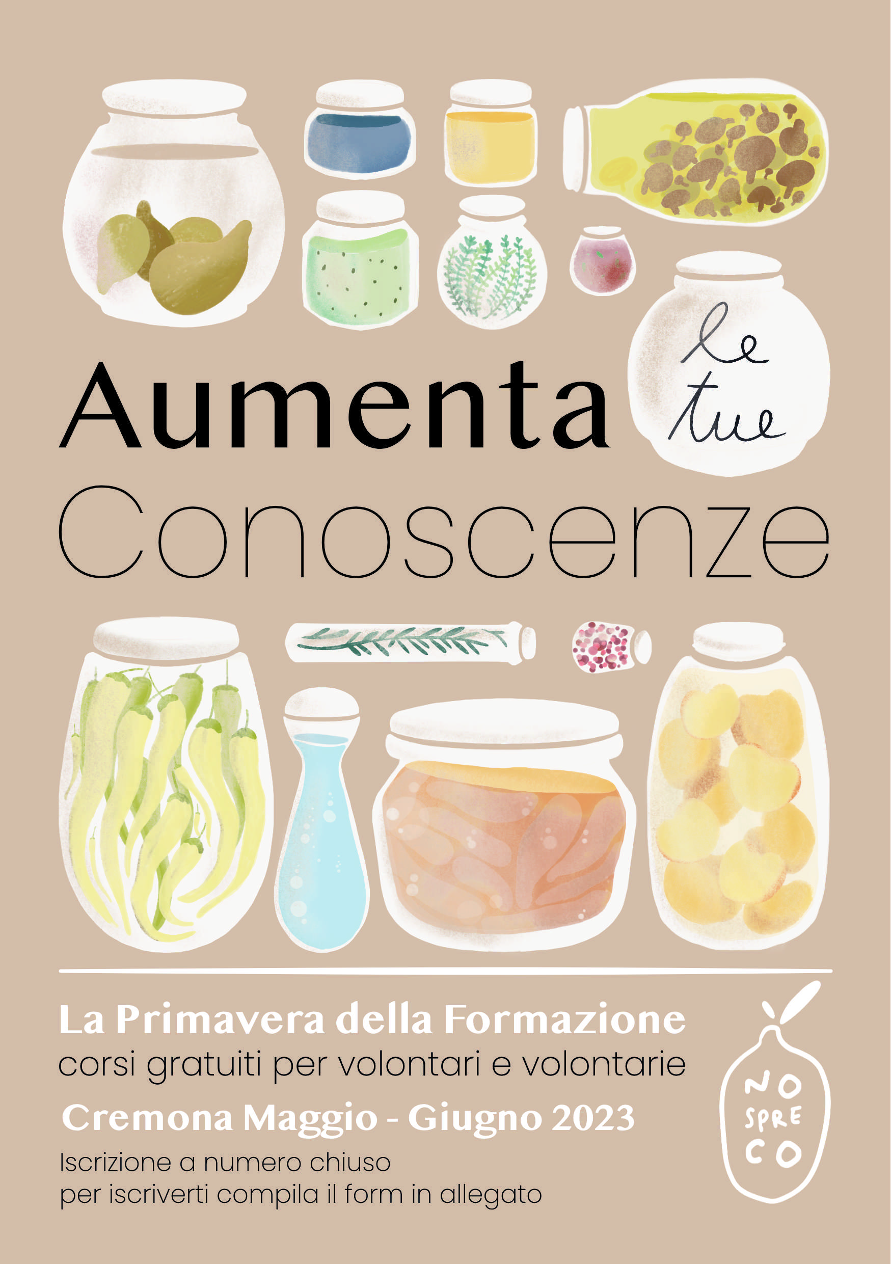 Illustrazione per la Primavera della Formazione dedicata ai volontari delle associazioni di Cremona